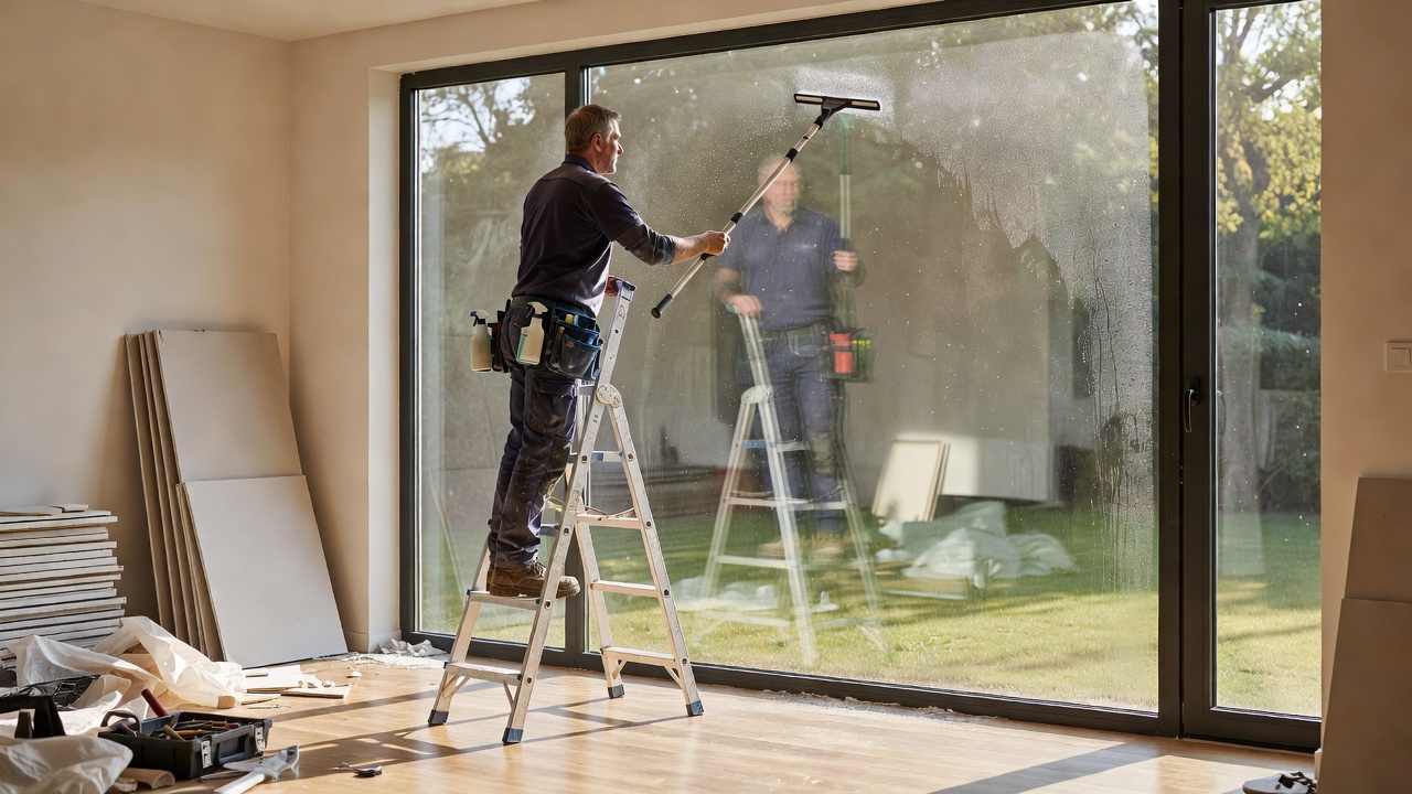 Nettoyage de vitres après rénovation – Lanoraie
